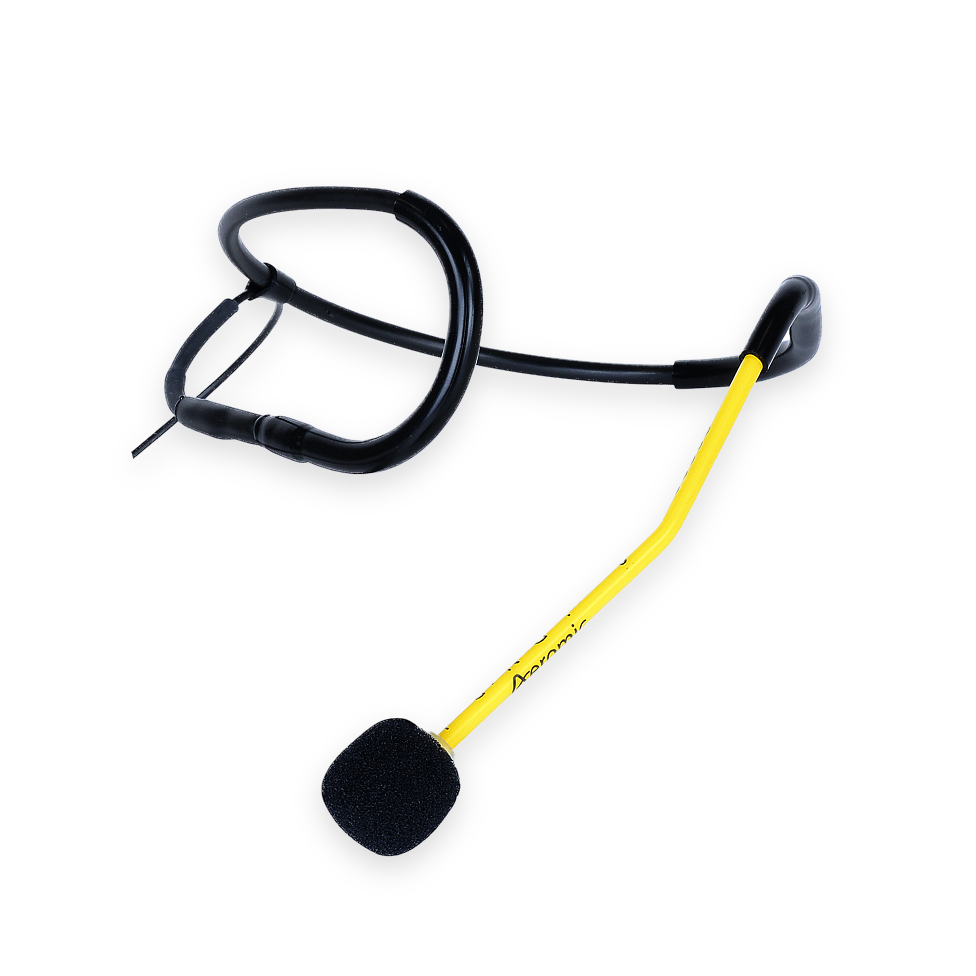 Aeromic AM11LS professional fitness headset microphone with Carbon Collar