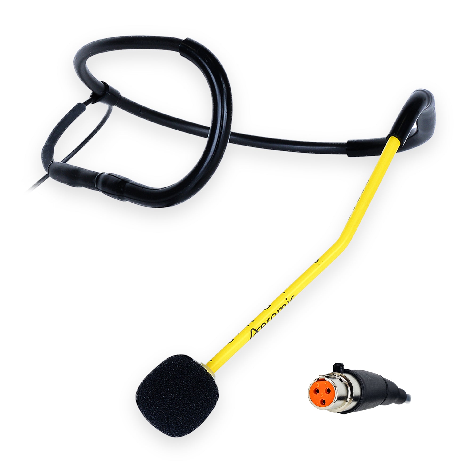 Aeromic headset with TA3F connector 