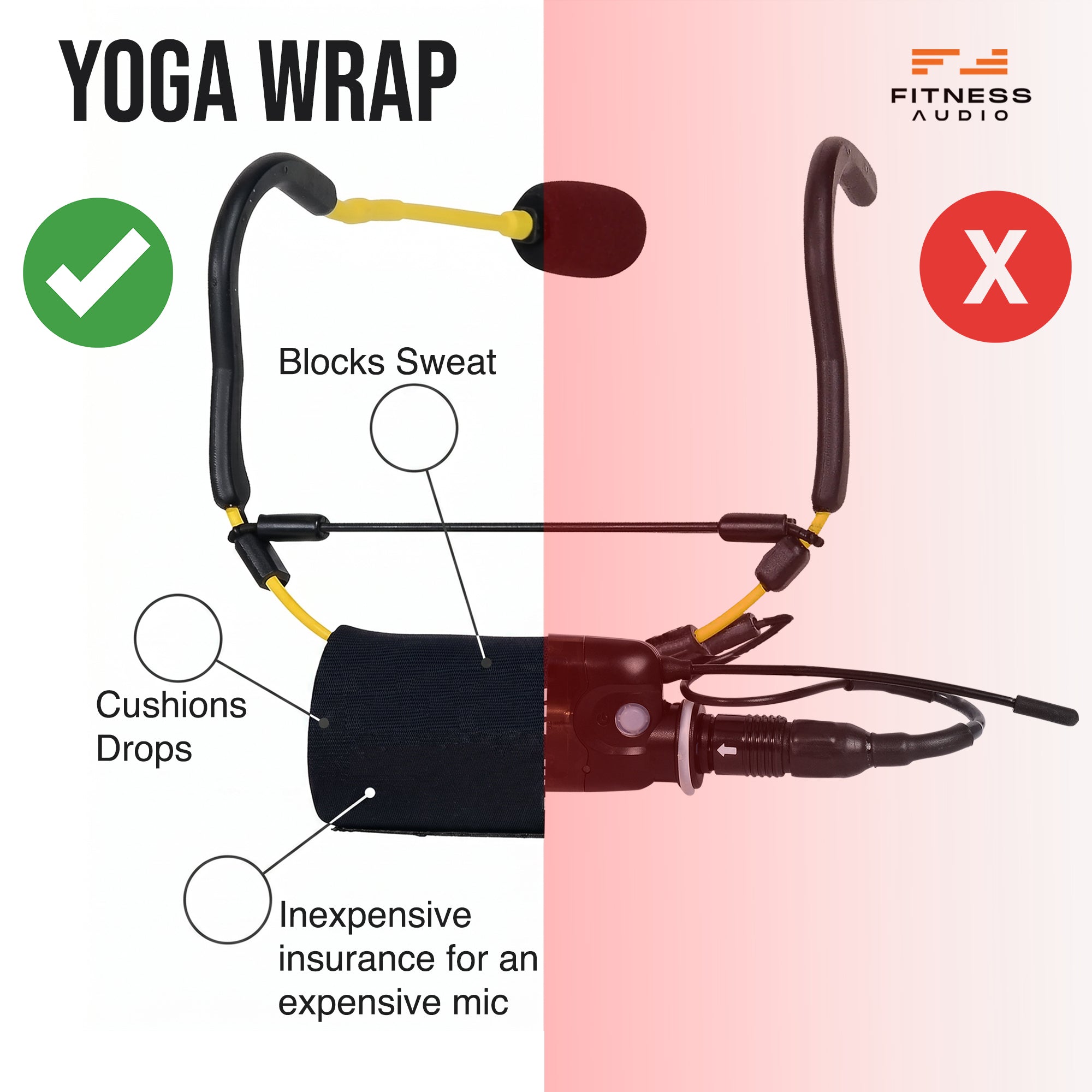 Fitness Audio Yoga Wrap