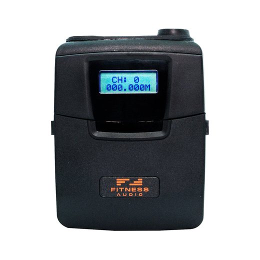 UTX16 rechargeable beltpack with a blue channel screen